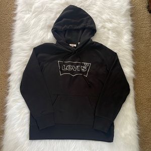 NWOT Women’s Levi’s Black Hoodie size small